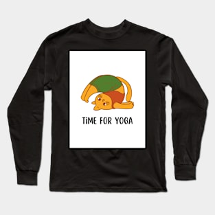 Time for yoga Long Sleeve T-Shirt